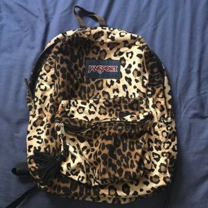 Jansport cheetah backpack